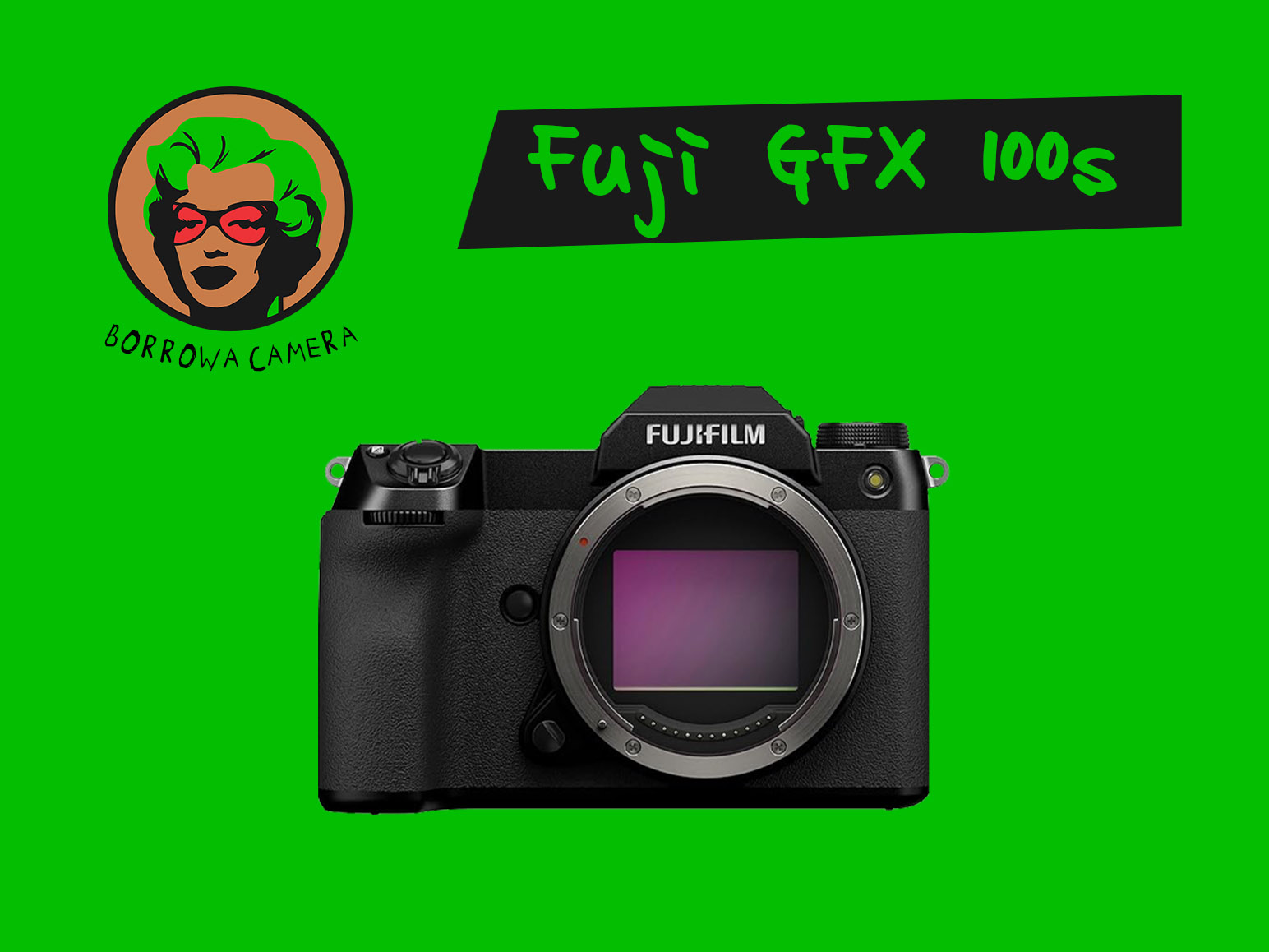 Fuji gfx 100s + sd card