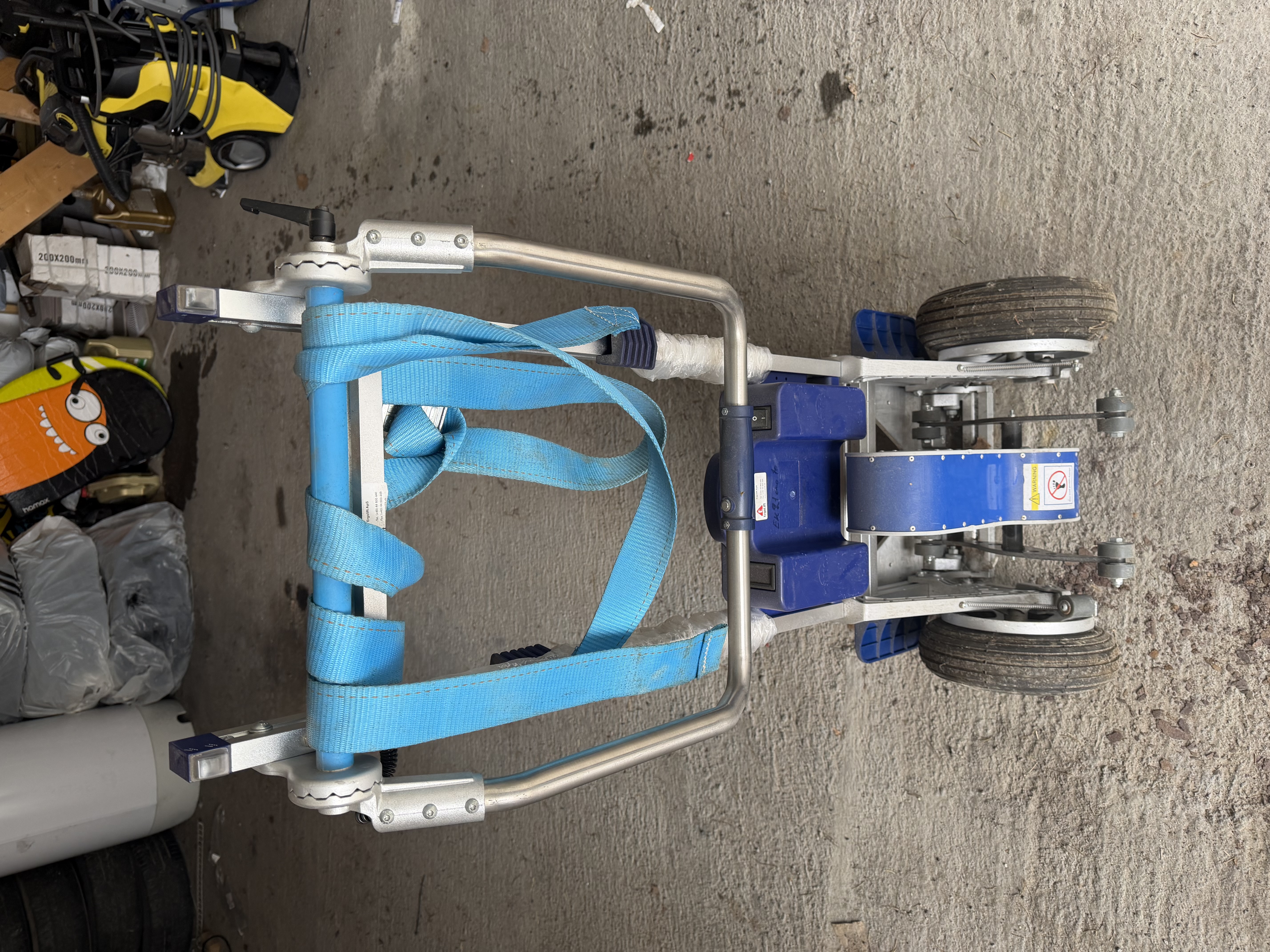 Electric trappetralle