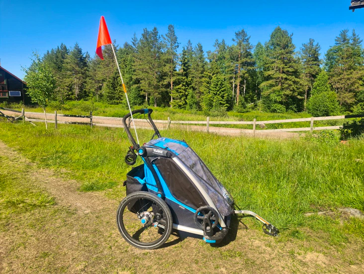 Thule chariot sport för 2 barn