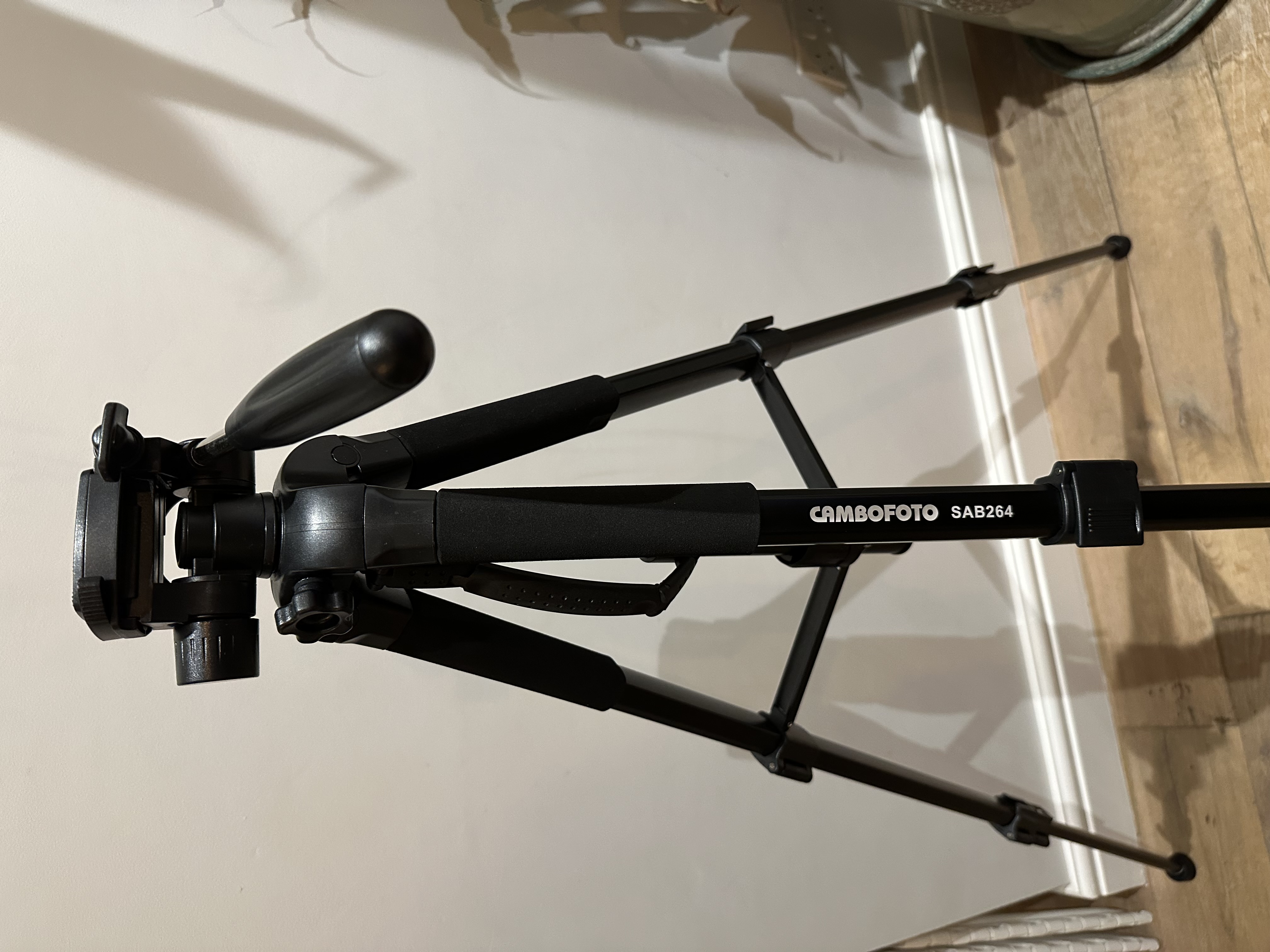 Cambofoto 176.5cm camera tripod/monopod, lightweight travel tripod, with 3-way panoramic head
