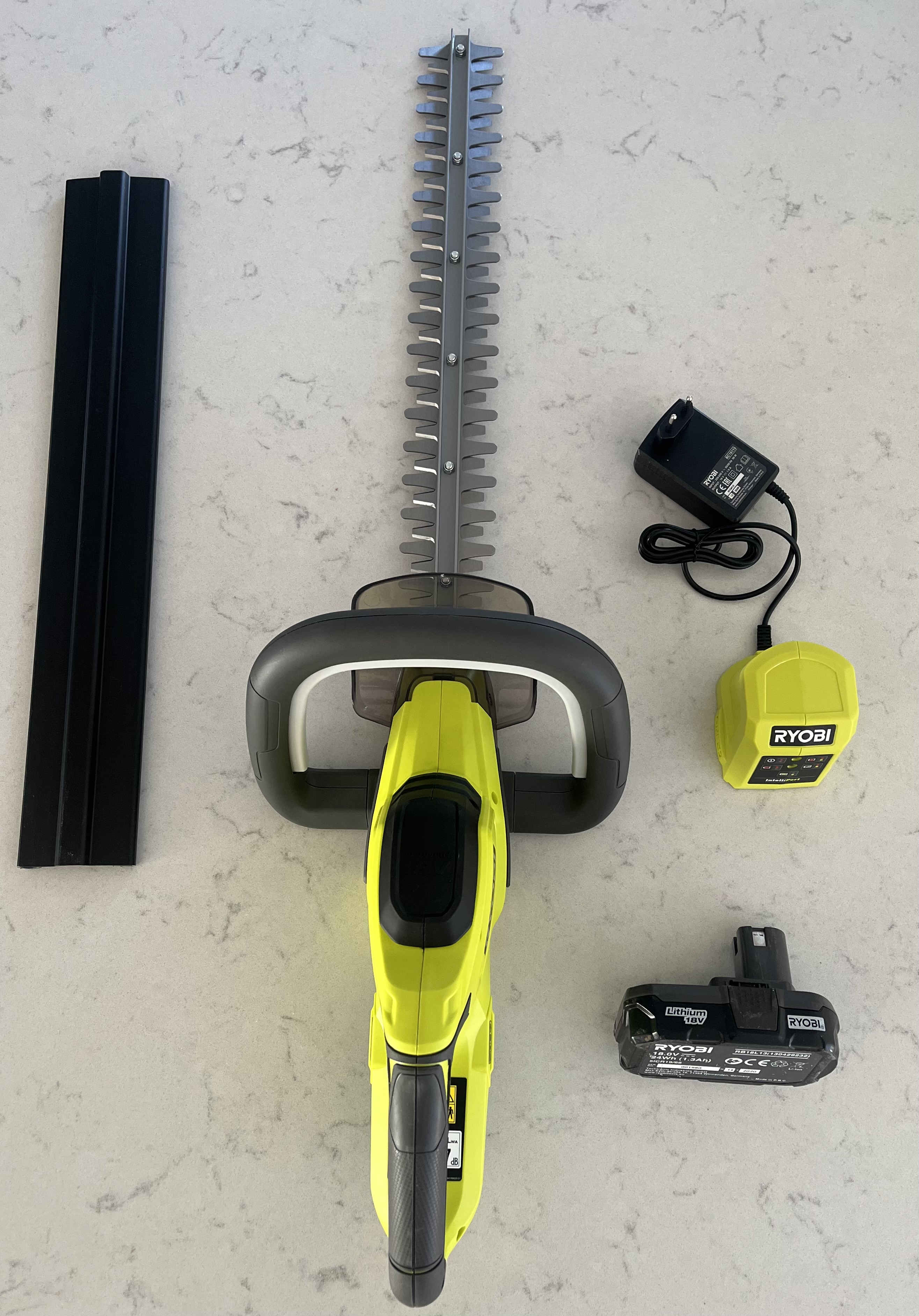 Häcksax batteri drivet ryobi 