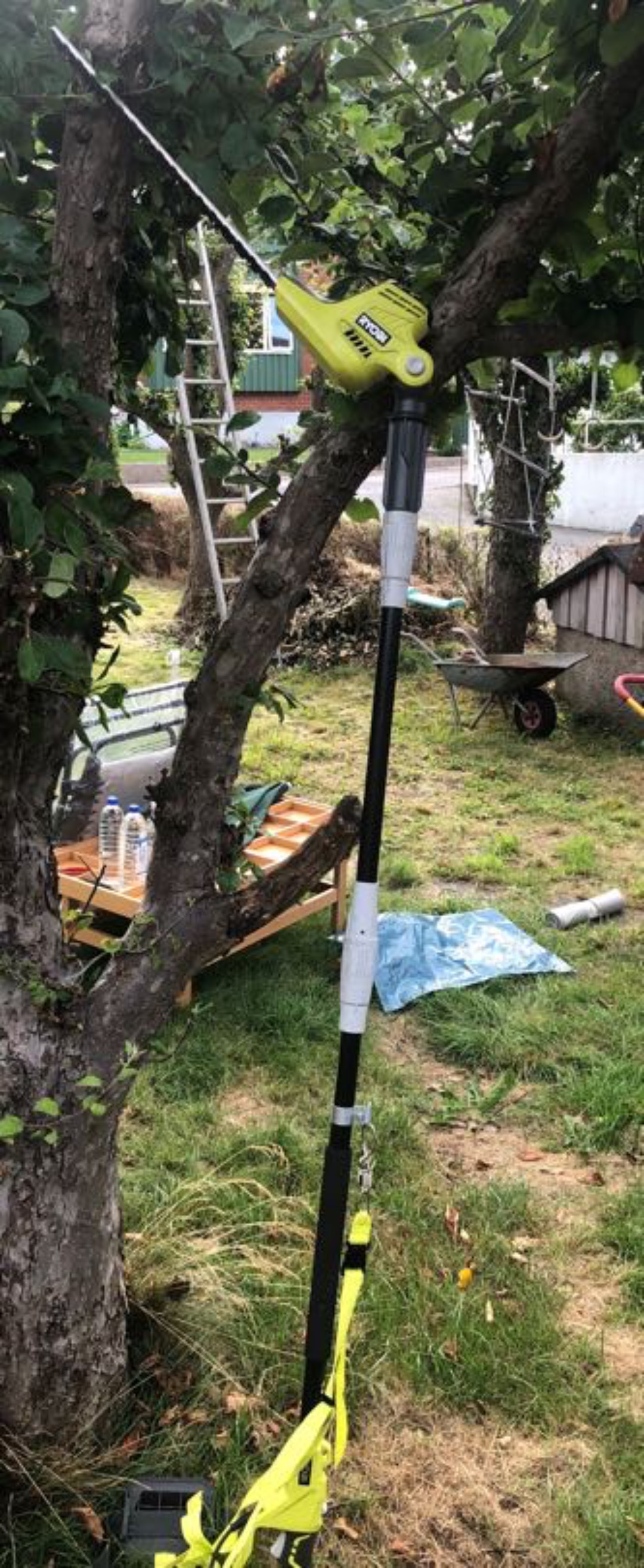 Teleskop häcksax och såg