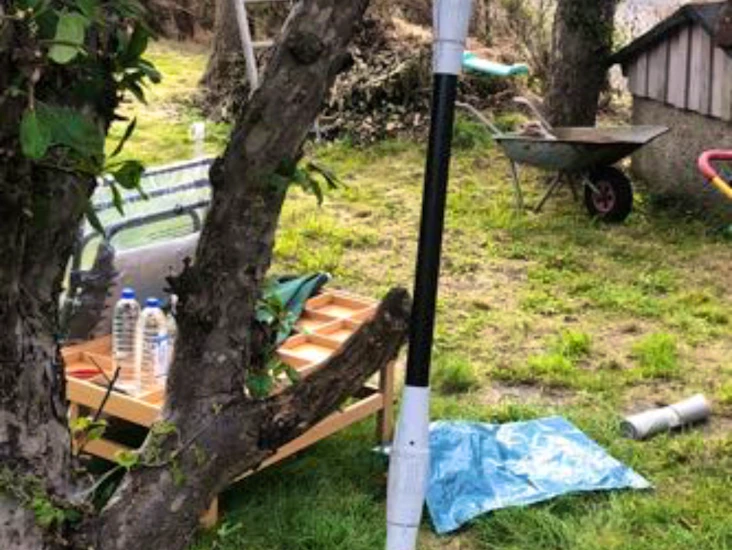 Teleskop häcksax och såg