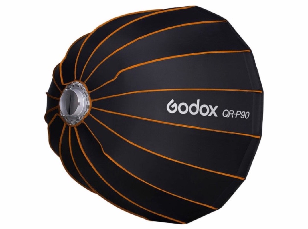 Batteridriven studioblixt på 600w med skärm