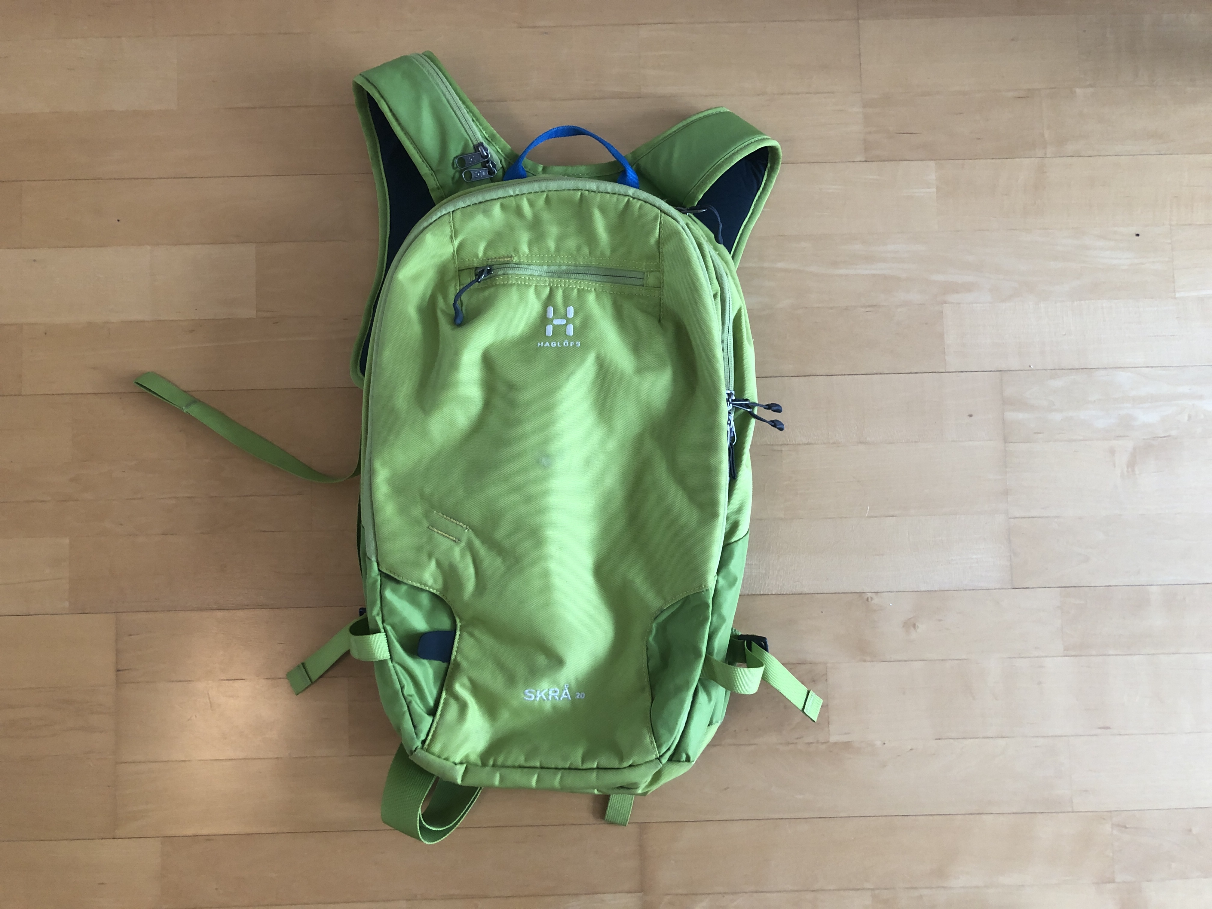 Skidryggsäck haglöfs skrå 20l