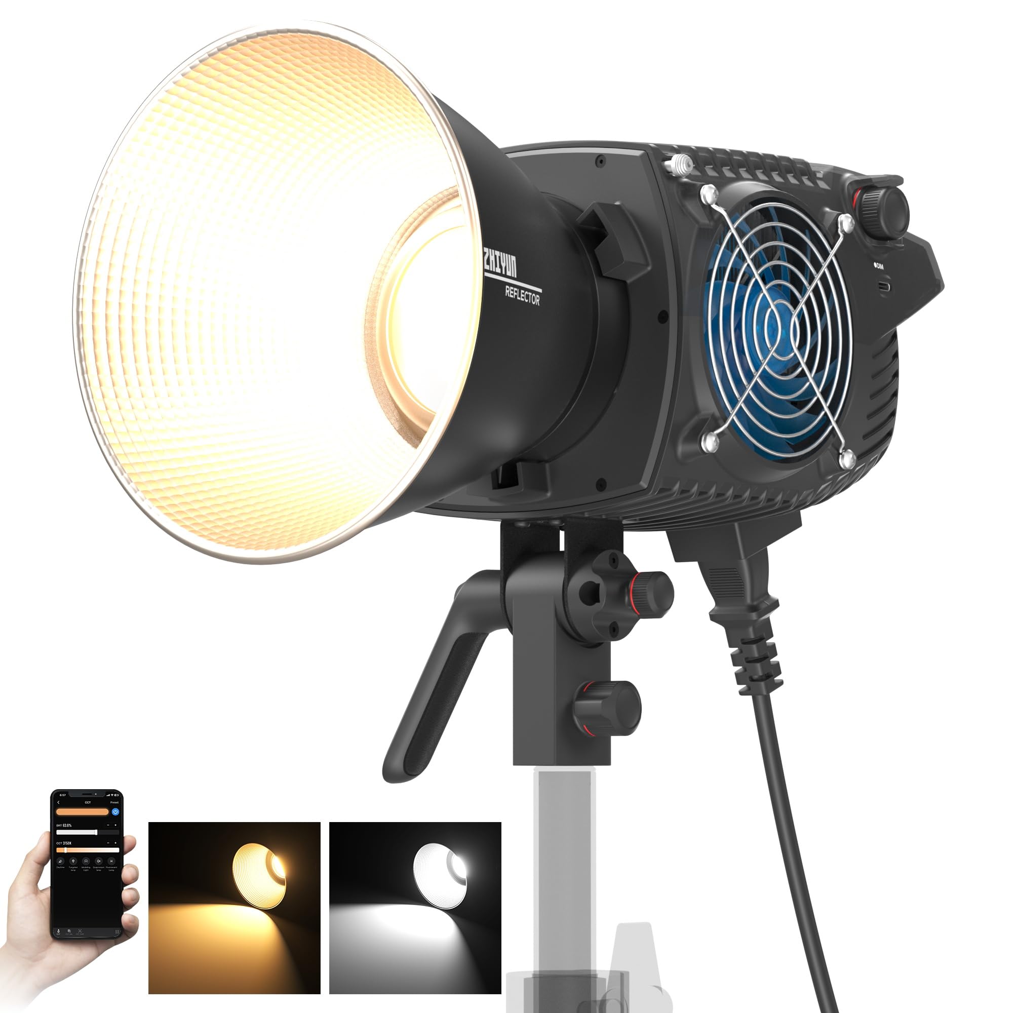 Zhiyun molus b300 led studio lights bi-colour