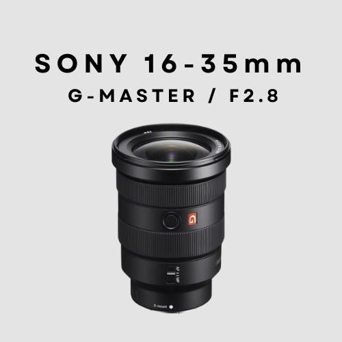 Sony 16 - 35mm f2.8 g master lens (e mount)