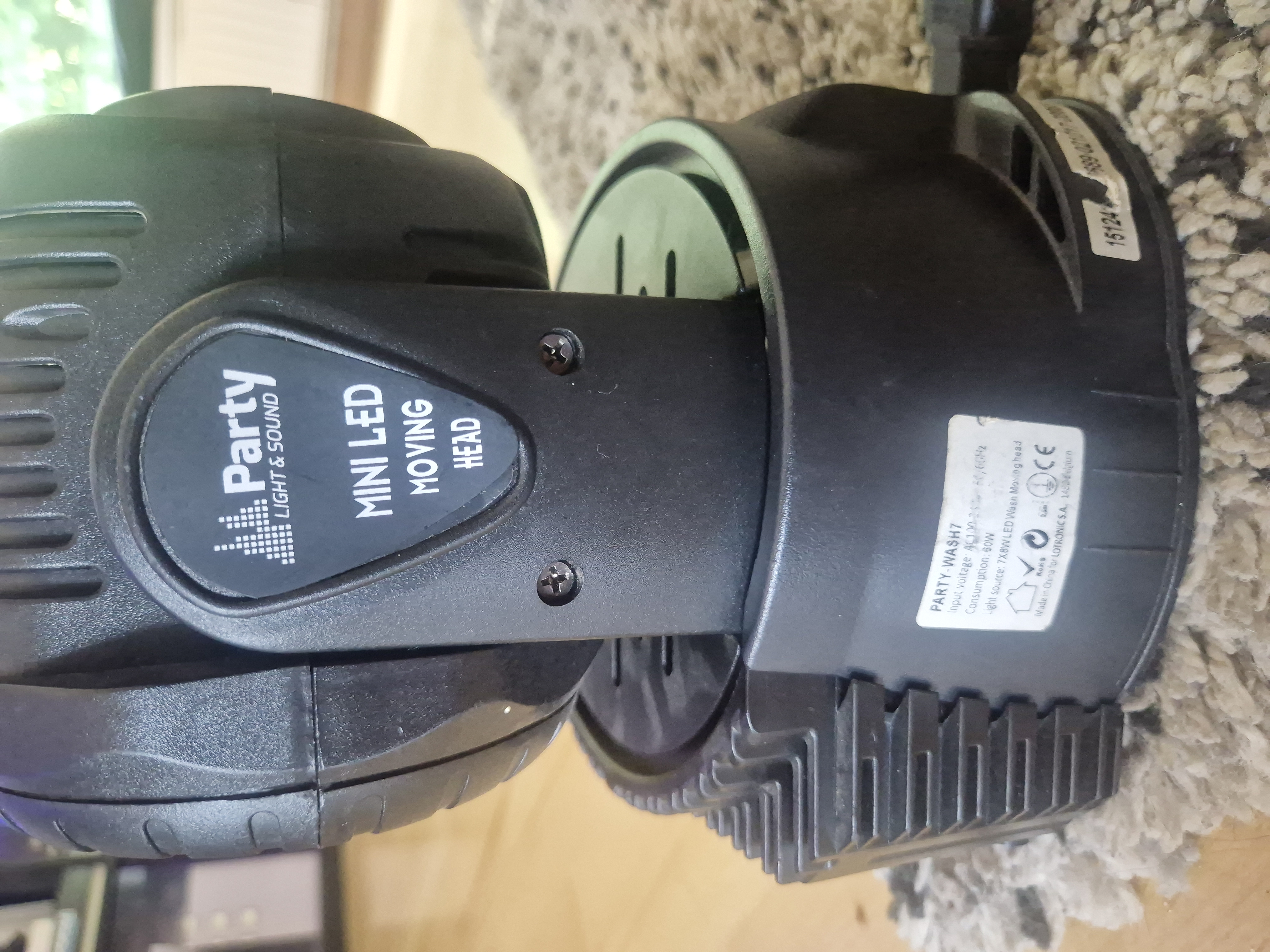 Party light & sound mini led moving head