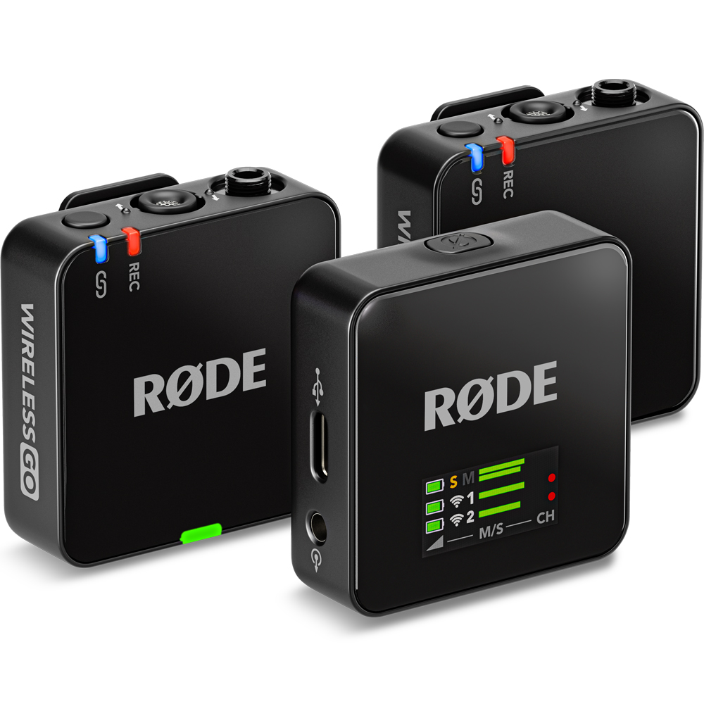 Rode wireless go (gen 3) compact wireless microphone system