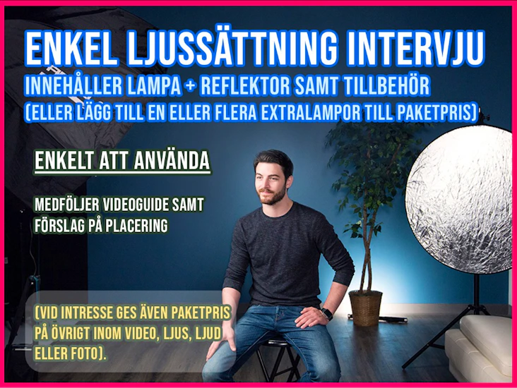Smidig ljussättning intervju/video