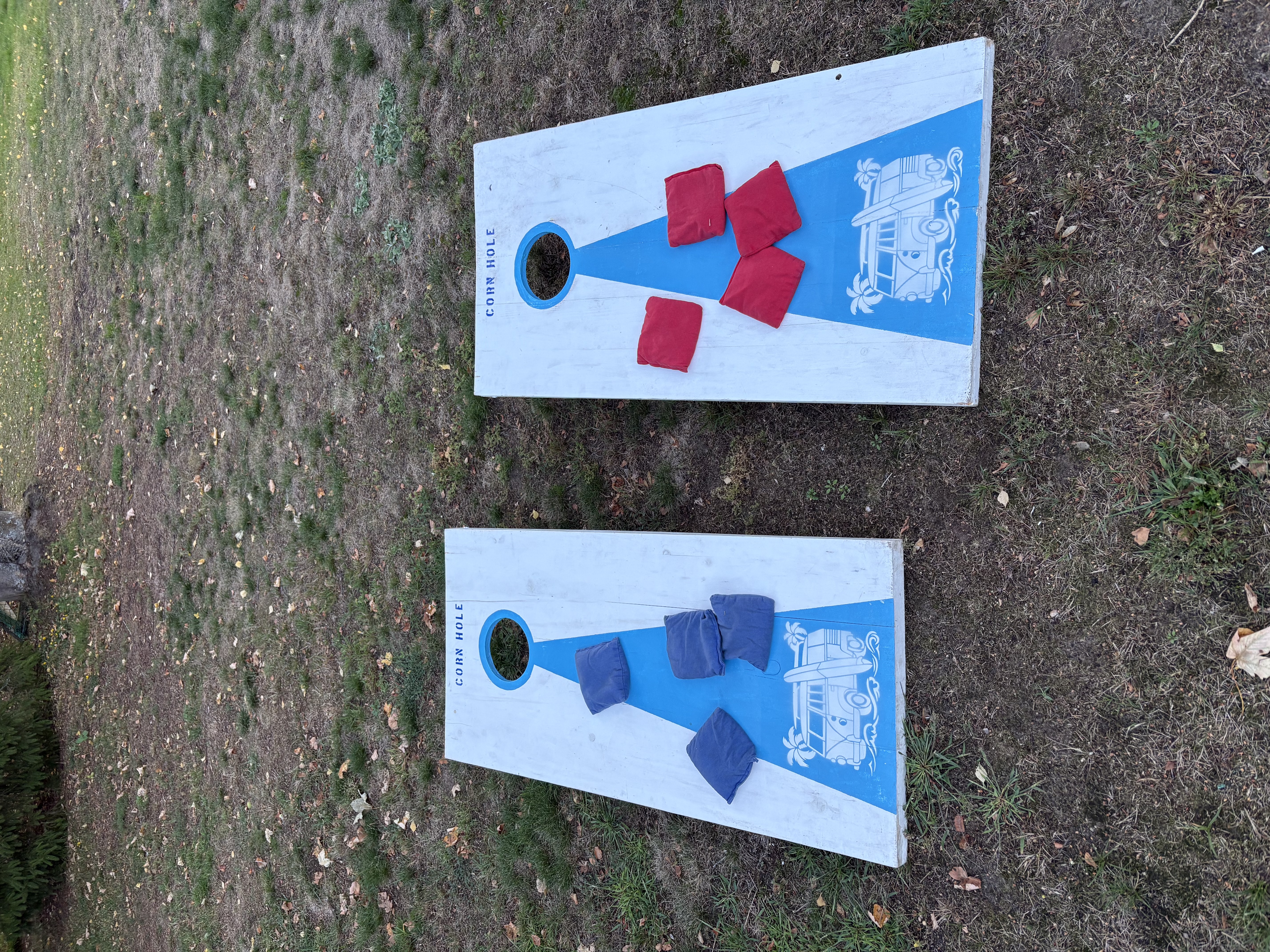 Cornhole /ärtpåse trädgårdsspel