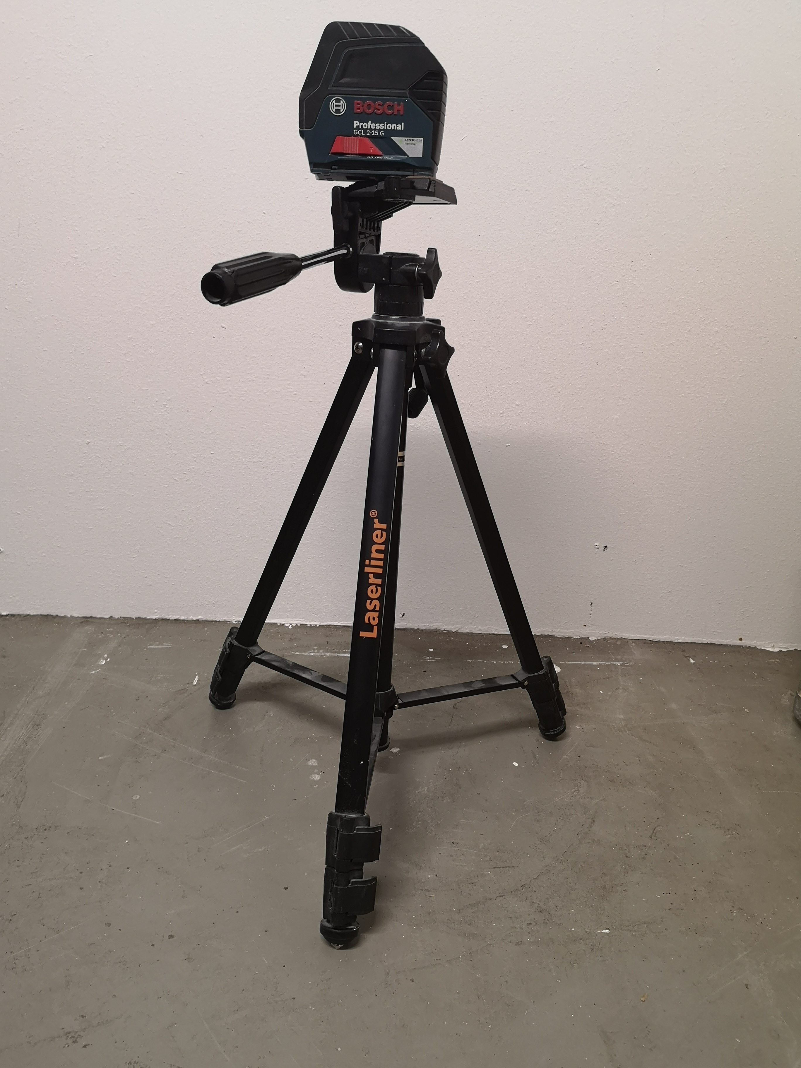 Stativ till krysslaser