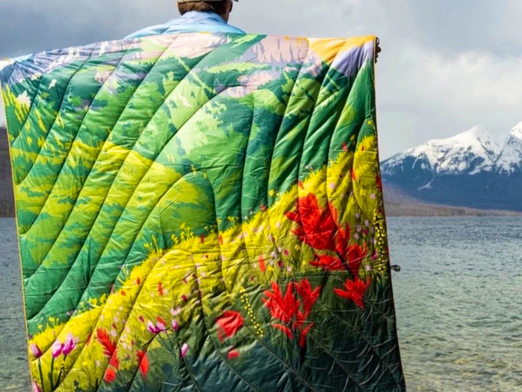 Rumplteppe nationalpark sovepose - teppe