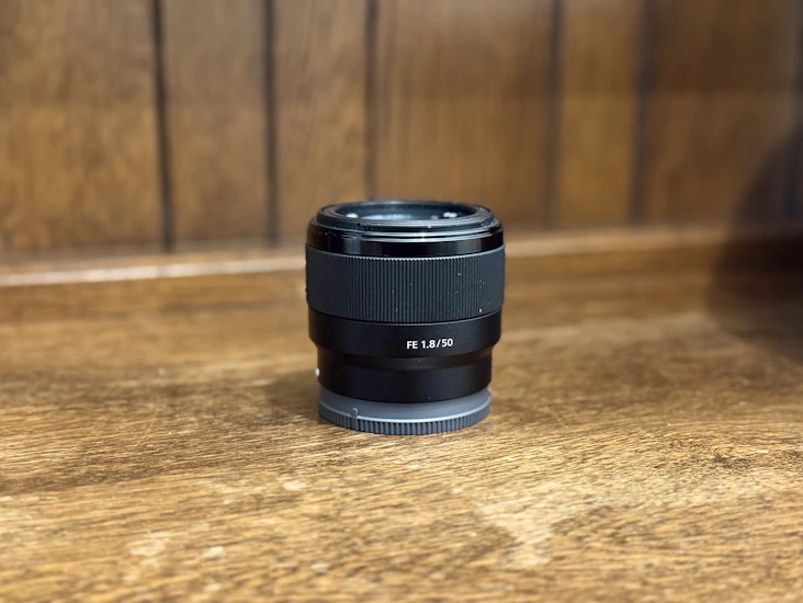 Sony 50mm f1.8 prime lens