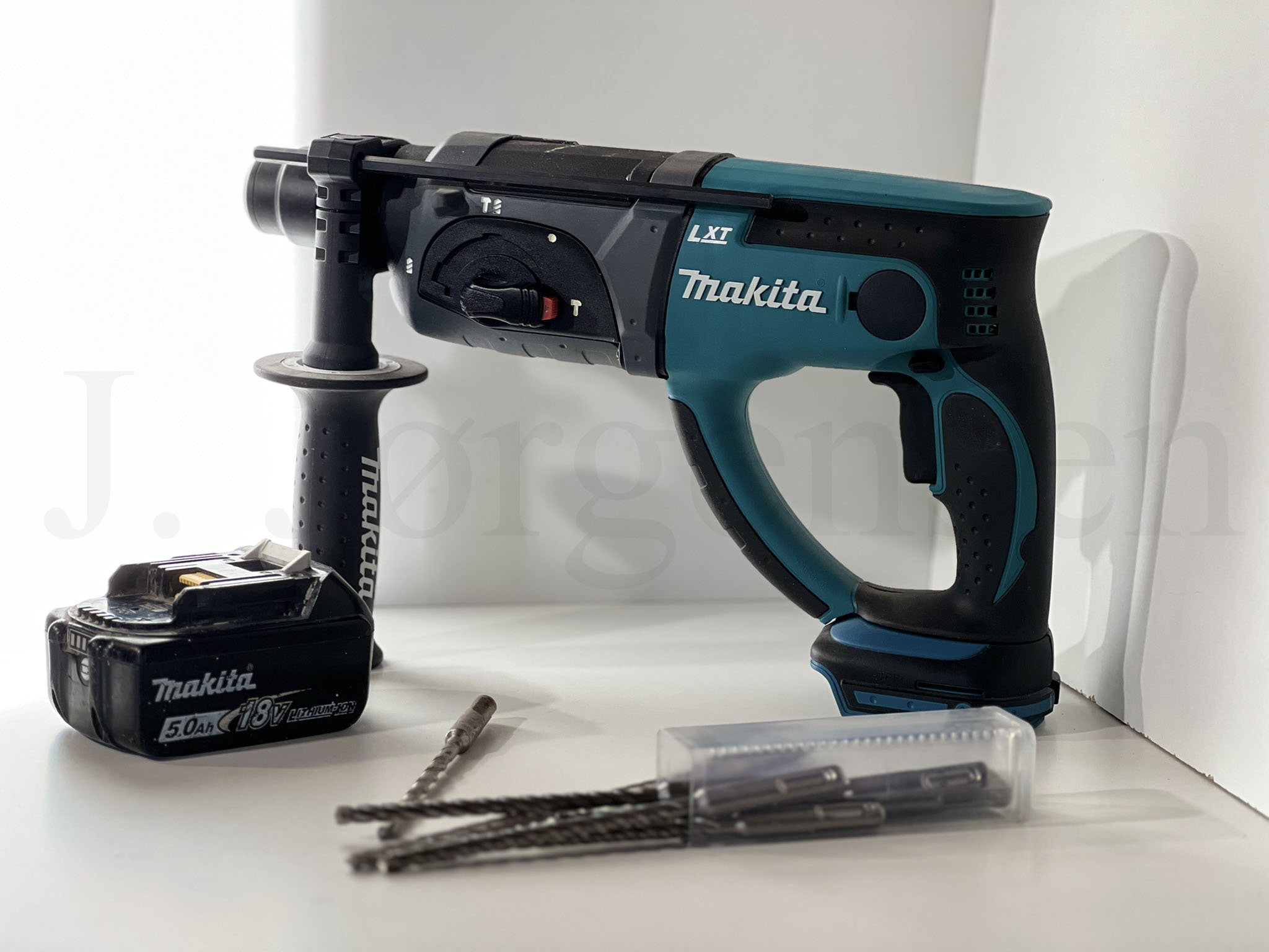 Makita akku combi borehammer inkl. batteri  (nedbrydningshammer)