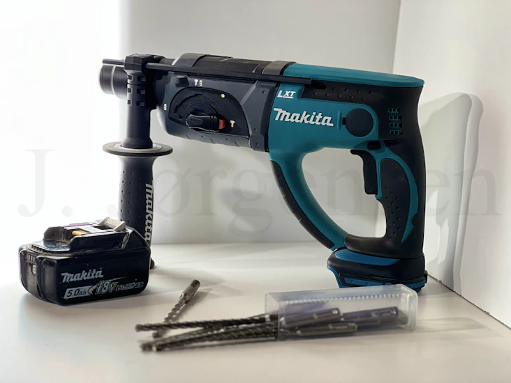 Makita akku combi borehammer inkl. batteri (nedbrydningshammer)