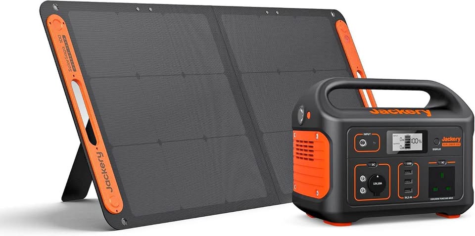 Jackery solar generator 500 + panel