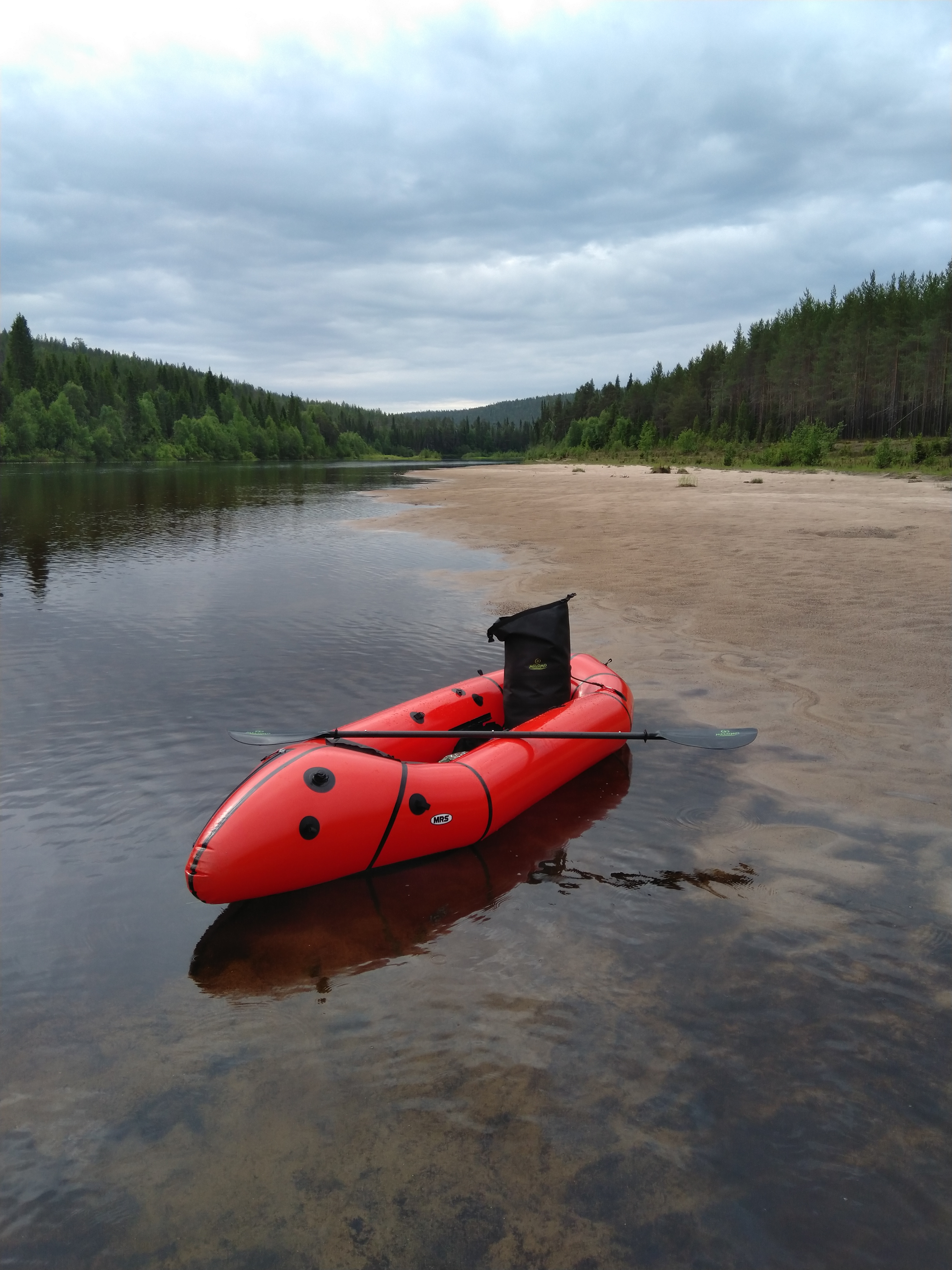 Packraft vuokralle 
