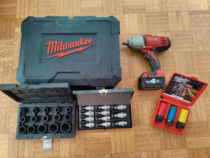 Mutterinväännin milwaukee hd18 hiwf