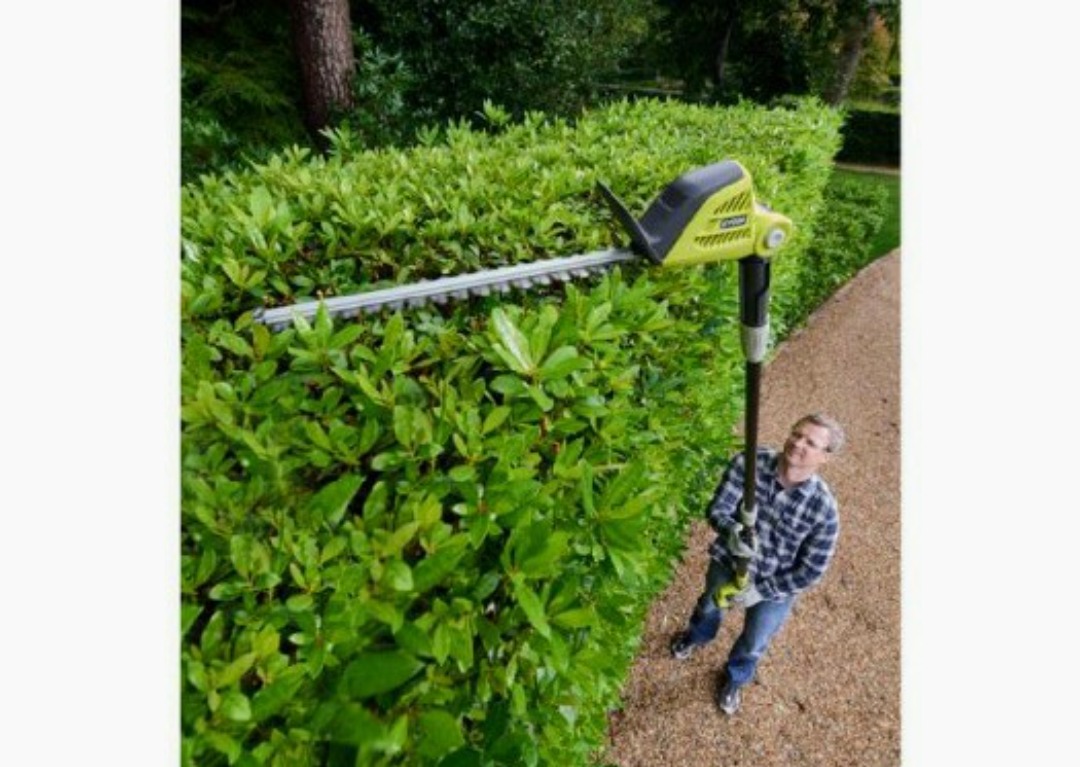 Ergonomisk häcksax ryobi one+ opt1845