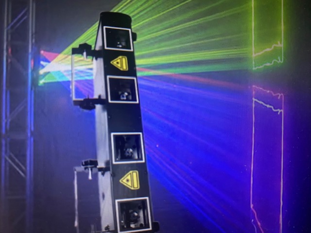 Laser diskoljus  diskolaser ljuspaket