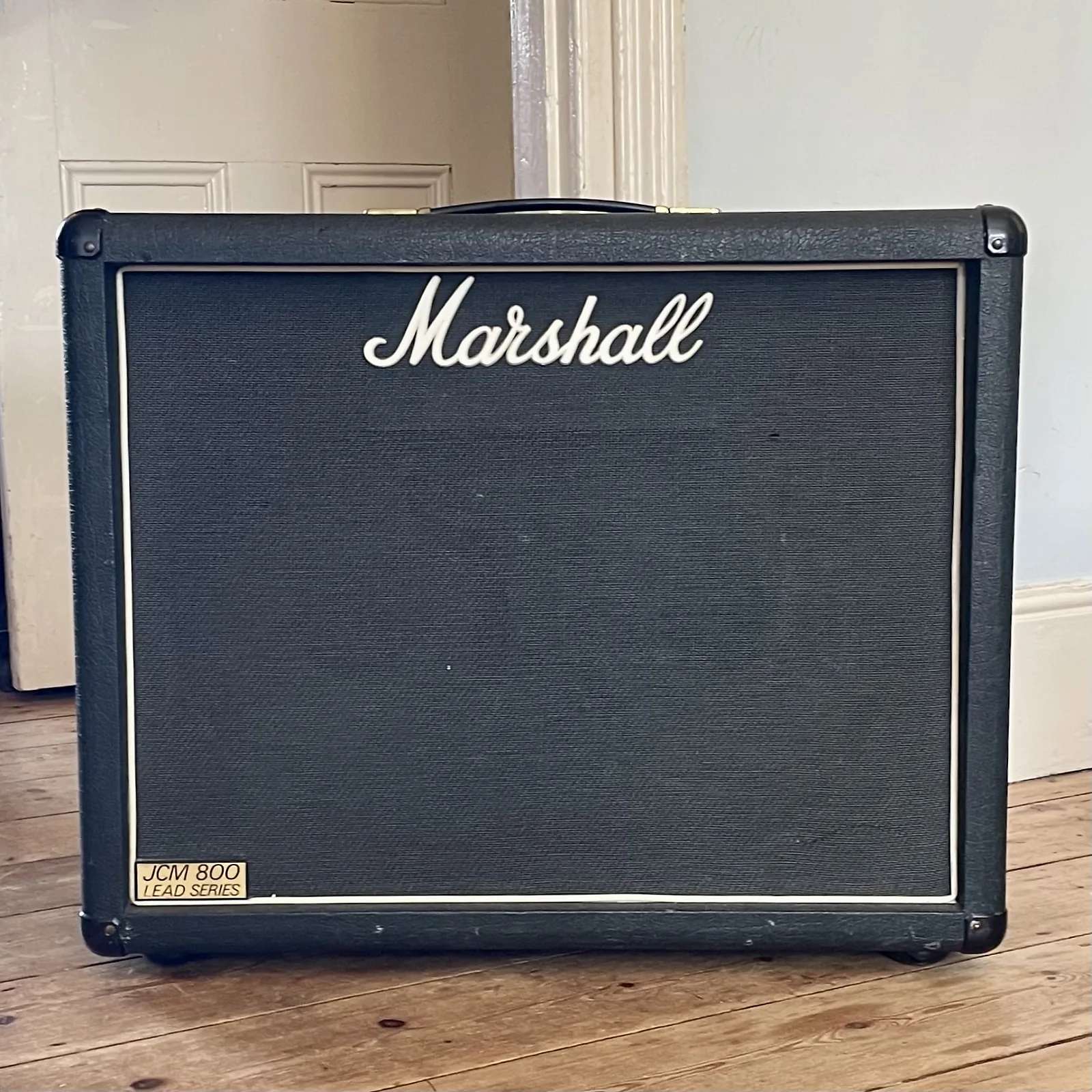 Vintage marshall jcm800 #2045 / #1936 2x12 guitar cabinet - celestion g12-65's