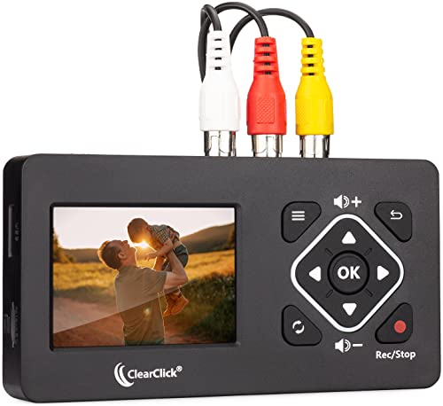 Vhs capture video digital converter digitising hi8 mini dv handycam clearclick