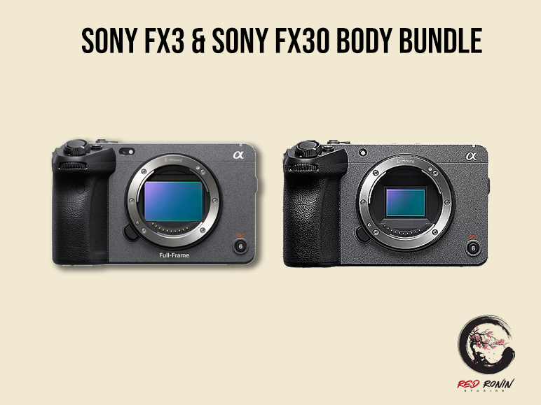 Sony fx3 & fx30 body bundle