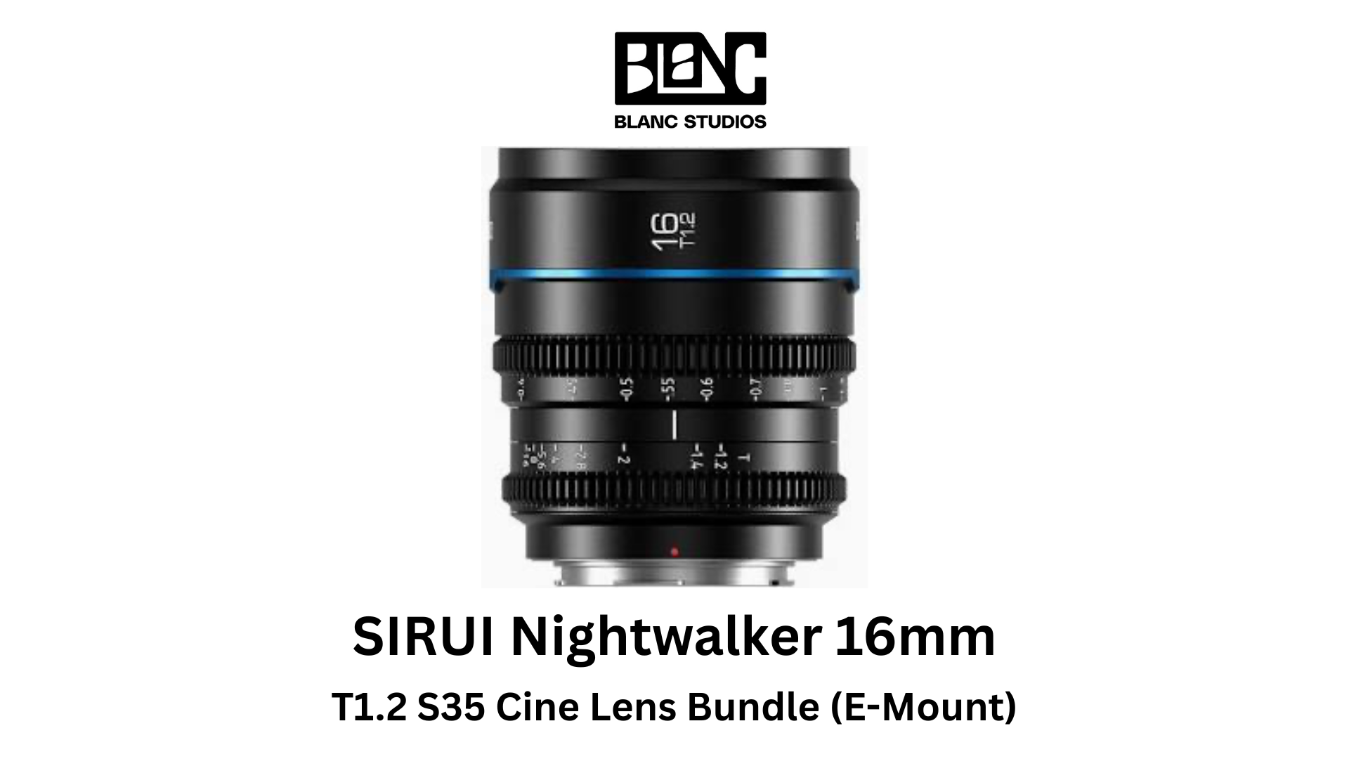 Sirui night walker 16mm t1.2 cine lens