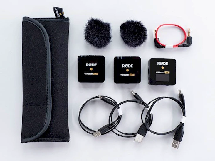 Rode wireless go ii dual-channel wireless microphone system set