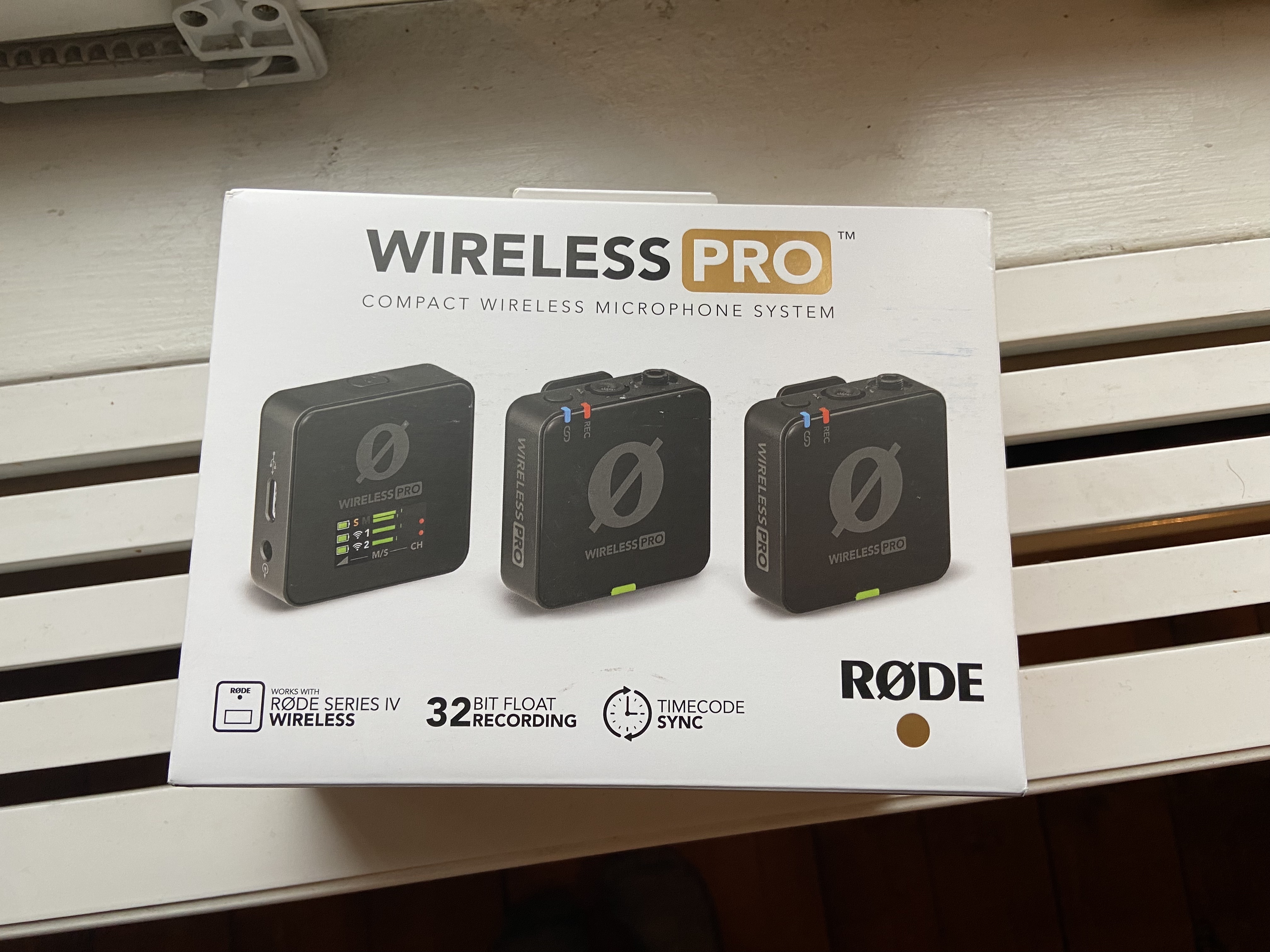 Røde wireless pro myggmikrofoner