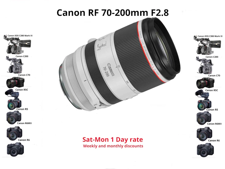 Canon rf 70-200mm f/2.8l is usm