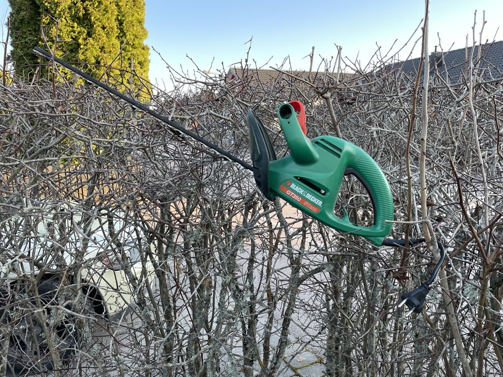 Black & decker 350gt eldriven häcksax