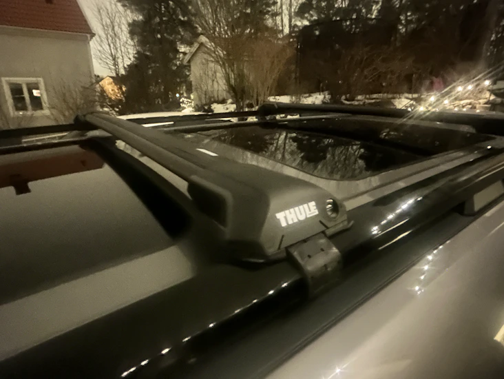 Thule wingbar edge black till kia ev9 gt line