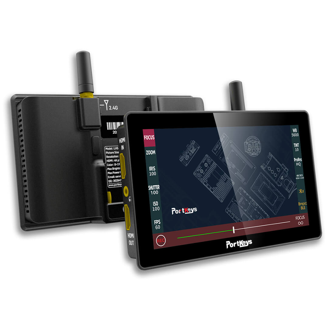 Portkeys lh5p touch screen camera control monitor 5"