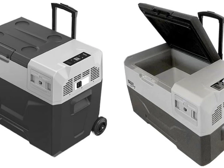 Kylbox med kompressor och inbyggt batteri