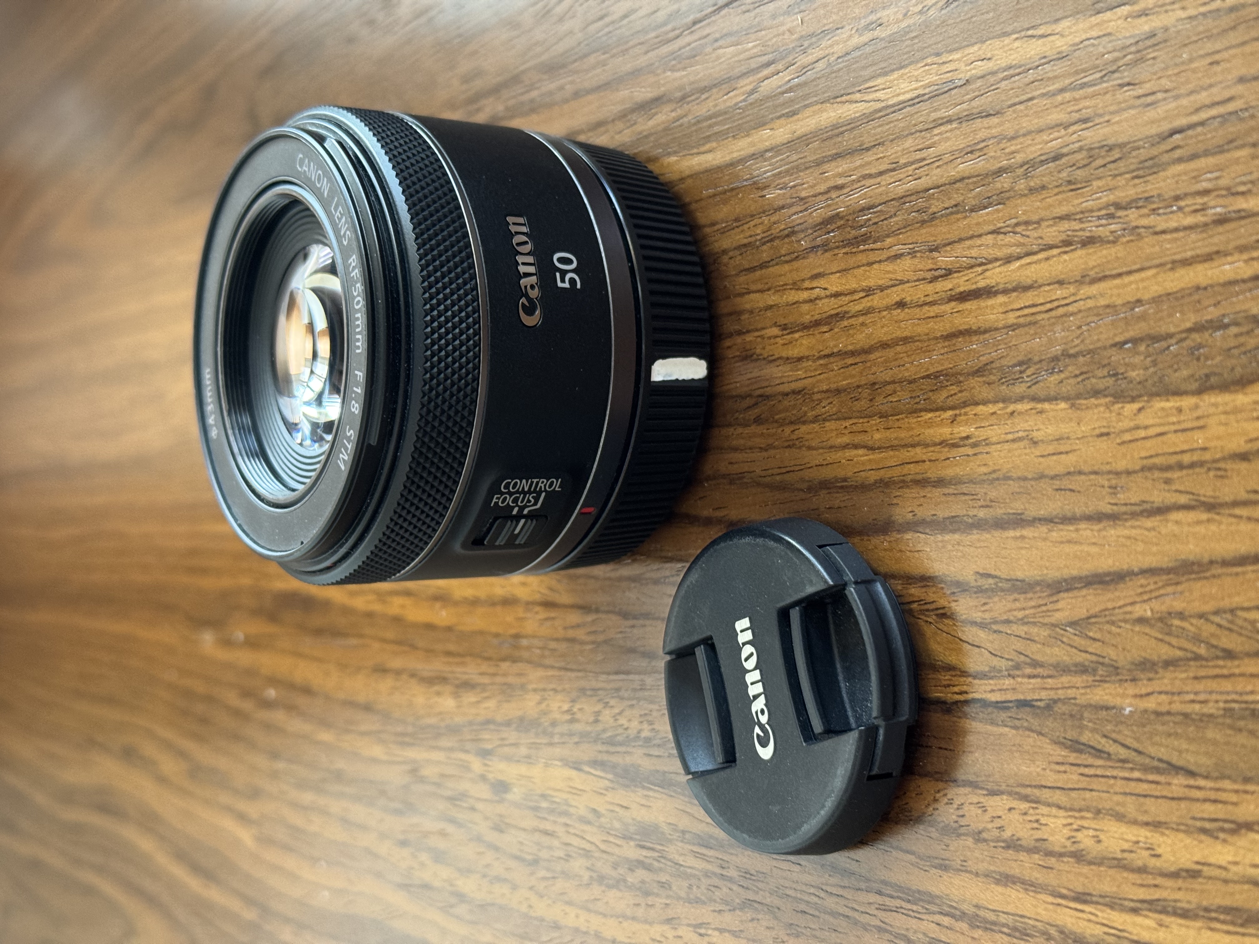 Canon rf 50mm f1.8 prime lens