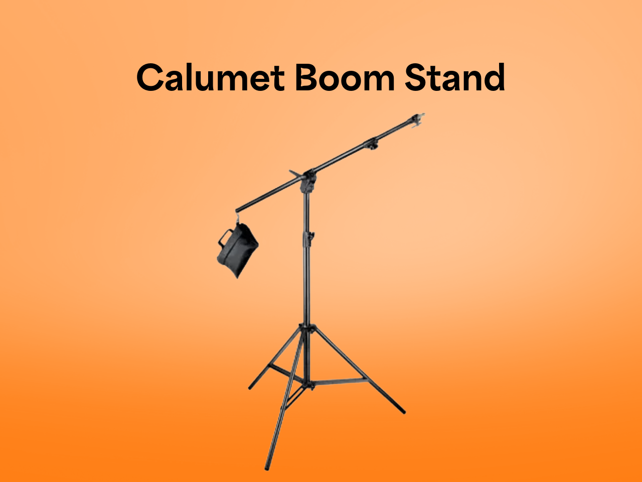 Boom stand - calumet combi boom stand with sandbag 