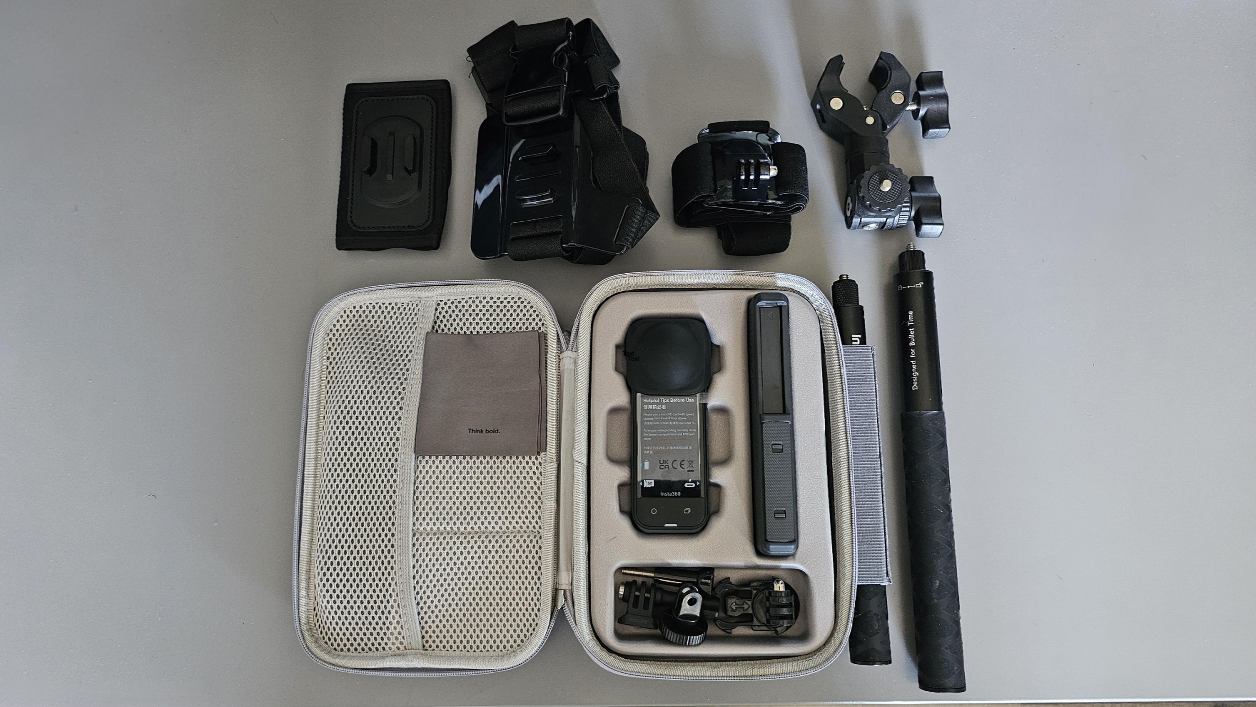 Insta360 x5 - komplett 360° actionpakke