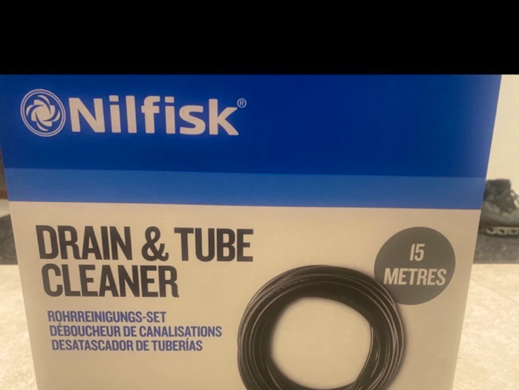 Avloppsrensare 15m nilfisk inkl högtryck
