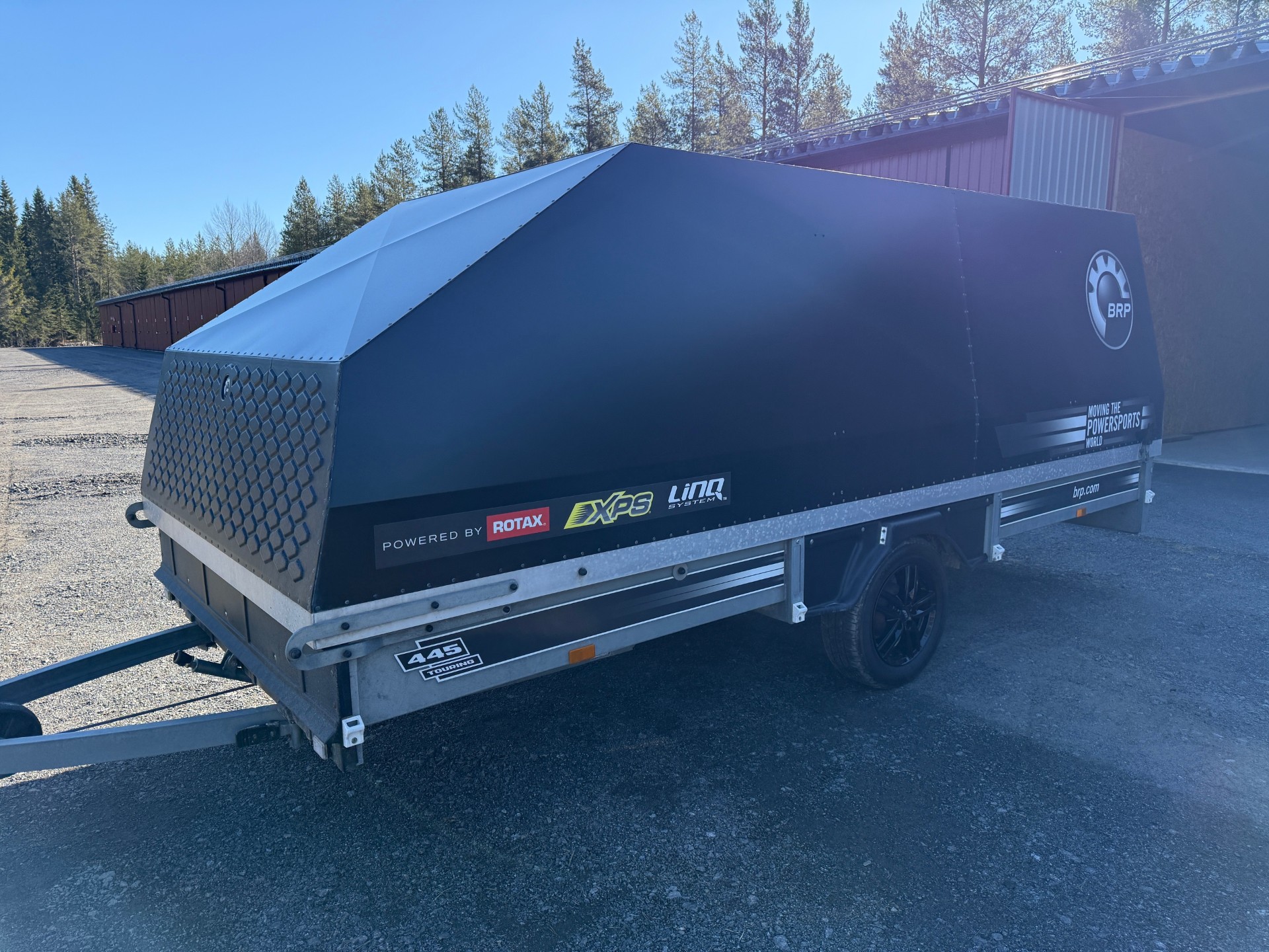 Kåpsläp/skotersläp: brp carrier 445 txi