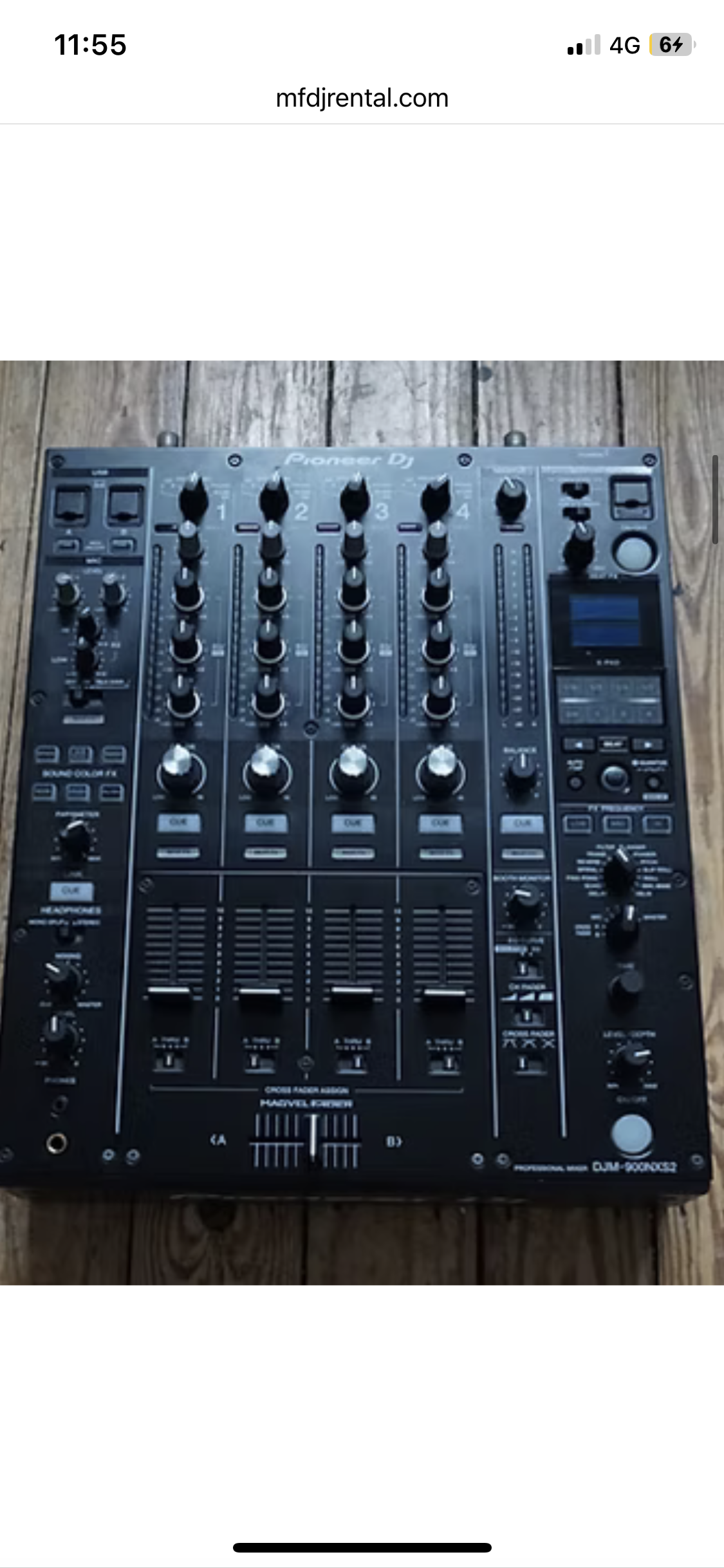 Djm900 nxs2 mixer 
