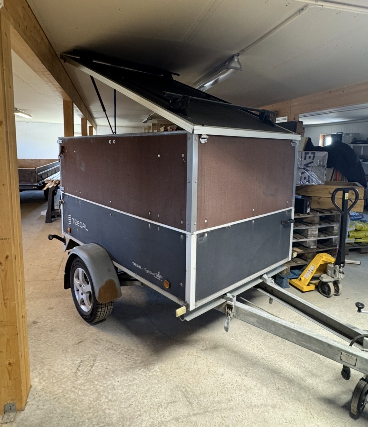 Tredal lokkhenger - selvbetjent utleie