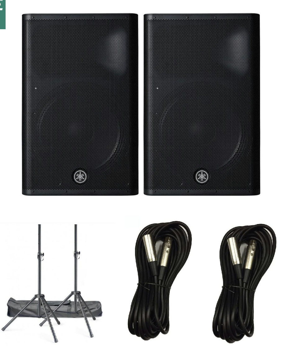 Yamaha dxr 15" mk2 active speakers