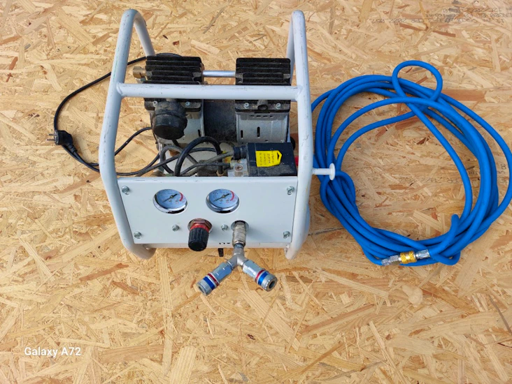 Kompressor med slang