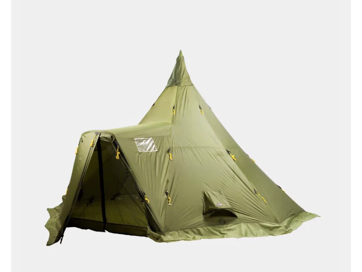 Helsport lavvu 4–6 camp – romslig lavvo med bunnduk og innertelt