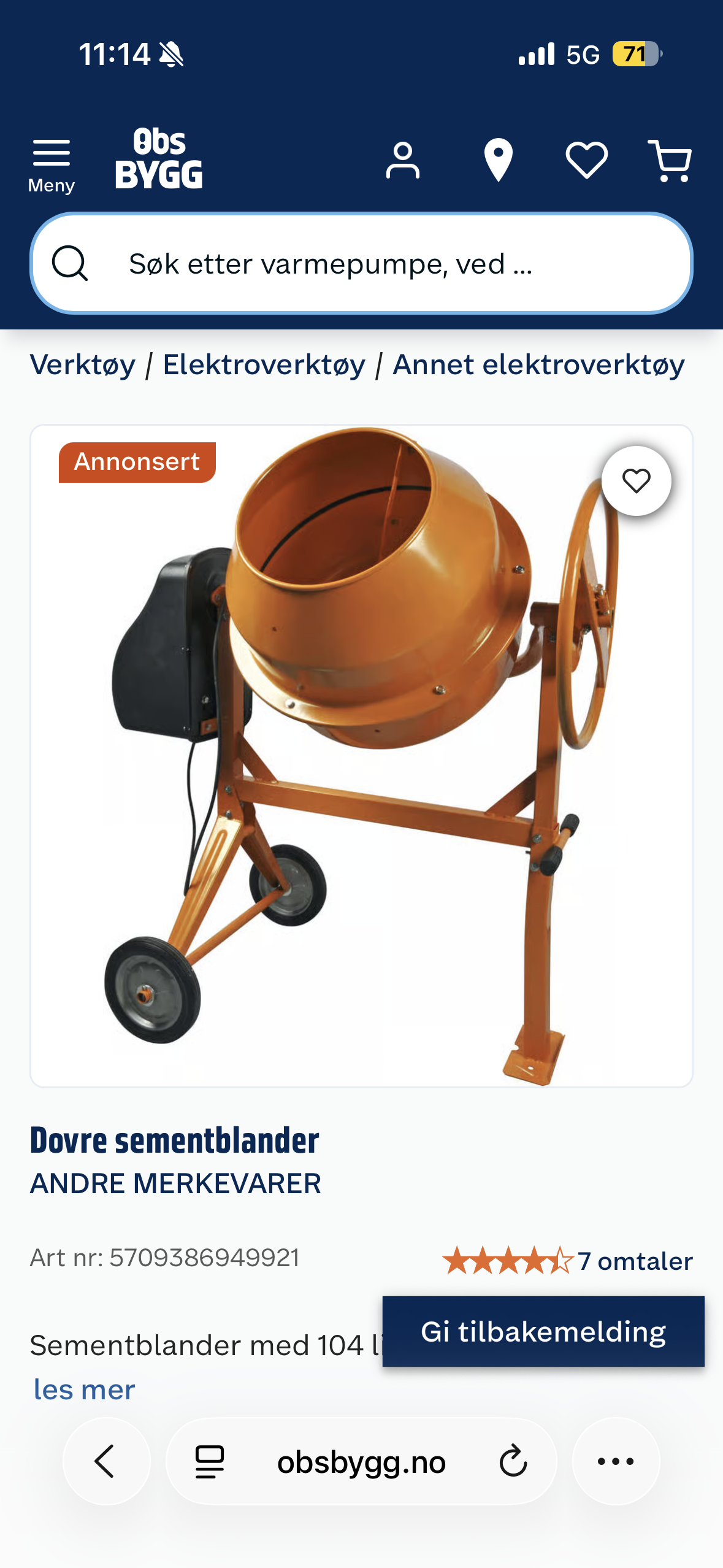 Dovre sementblander