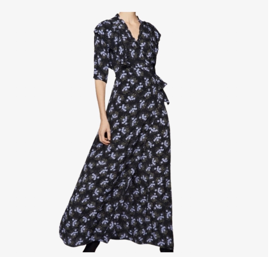 Bytimo maxi wrap kjole