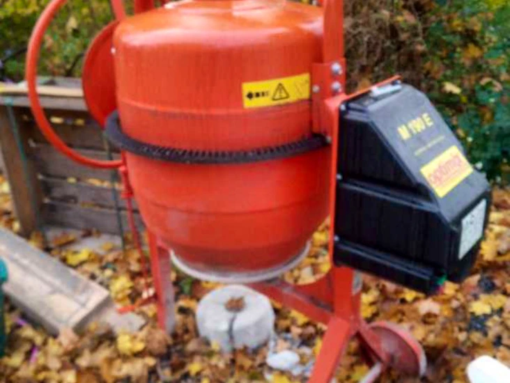 Stor betongblandare 190 l