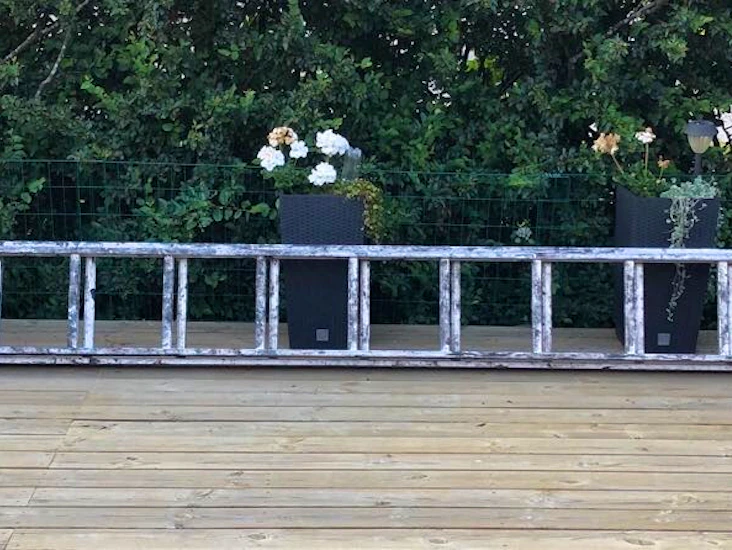 Wibe utskjutsstege 3.9-6.9 m